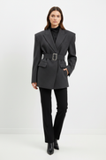Belted Oversized Blazer